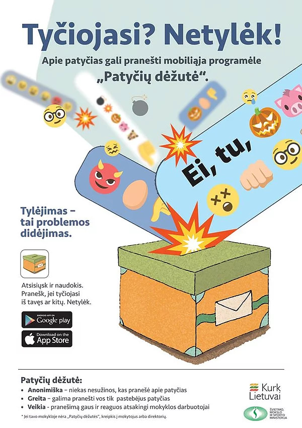                                                                        Patyčių dėžutė